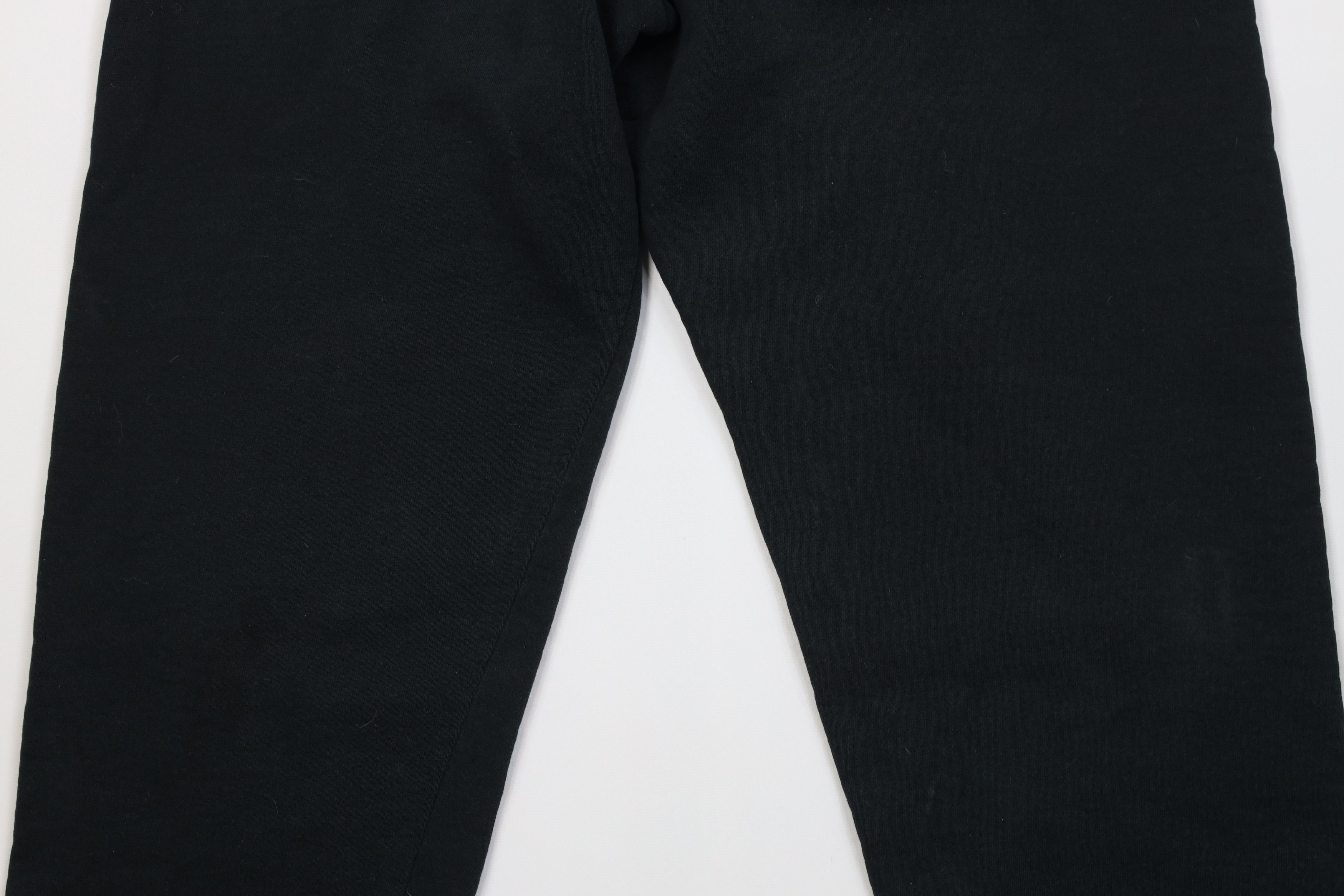 Vintage Vintage 90s Streetwear Blank Sweatpants Joggers Black USA Size US 36 / EU 52 - 13 Thumbnail