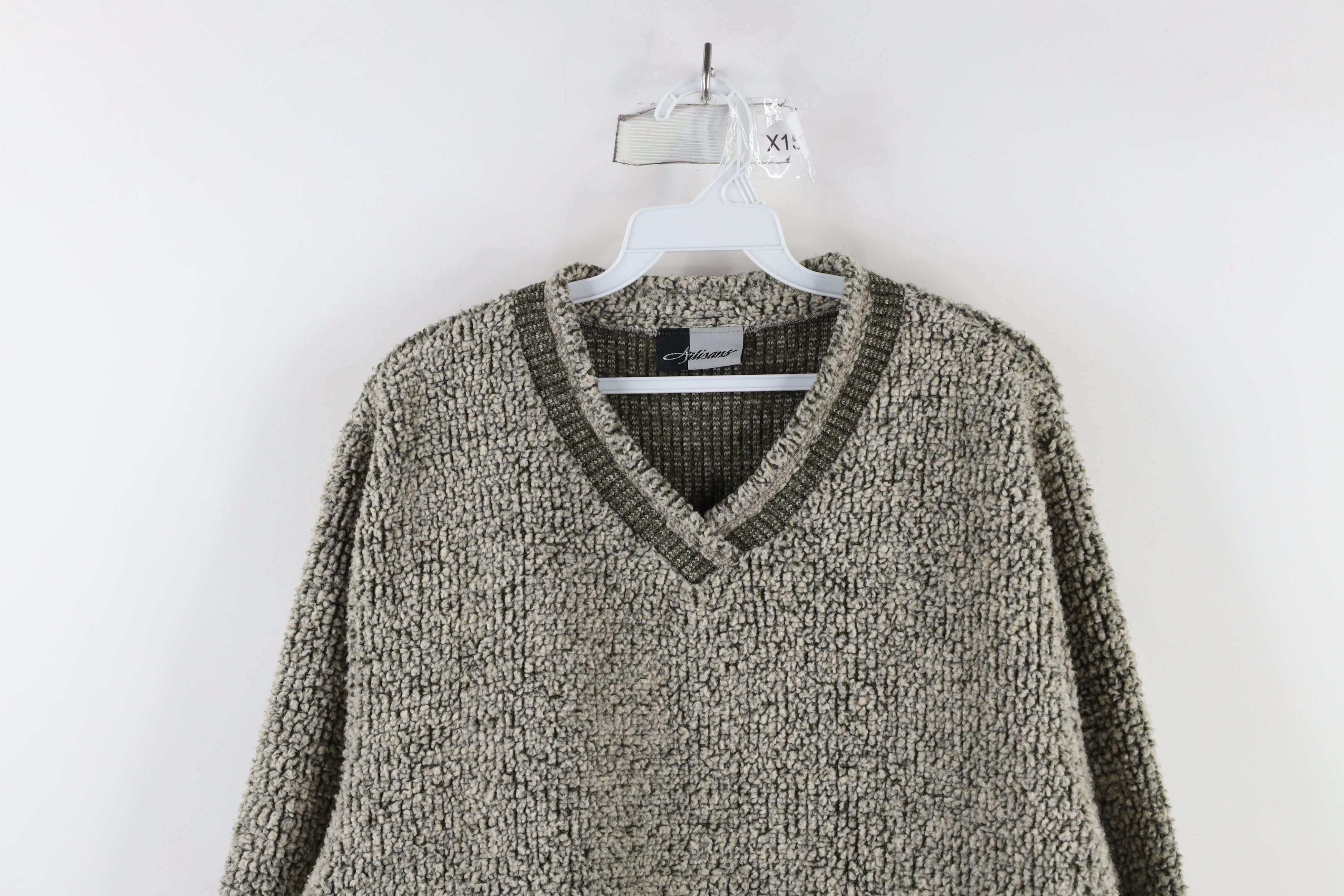 Vintage Vintage 90s Streetwear Moose Tree Deep Pile Fleece Sweater Size XXL / US 16-18 / IT 52-54 - 2 Thumbnail