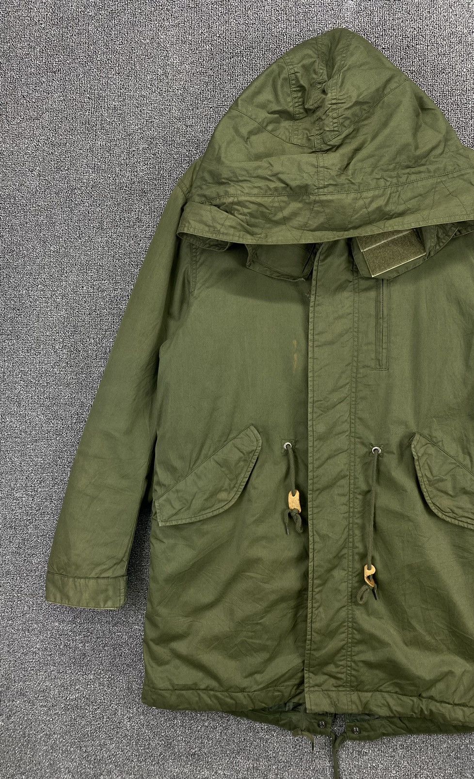 Ships Jet Blue Vintage Ships Jet Blue M-72 Army Military Jacket Size US M / EU 48-50 / 2 - 2 Thumbnail