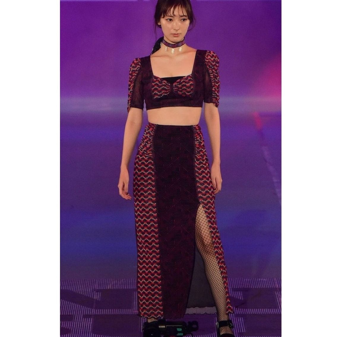 Free People New FREE PEOPLE Anna Sui Sunburst And Tulips Set $689 Sz M Size 30" / US 8 / IT 44 - 9 Thumbnail