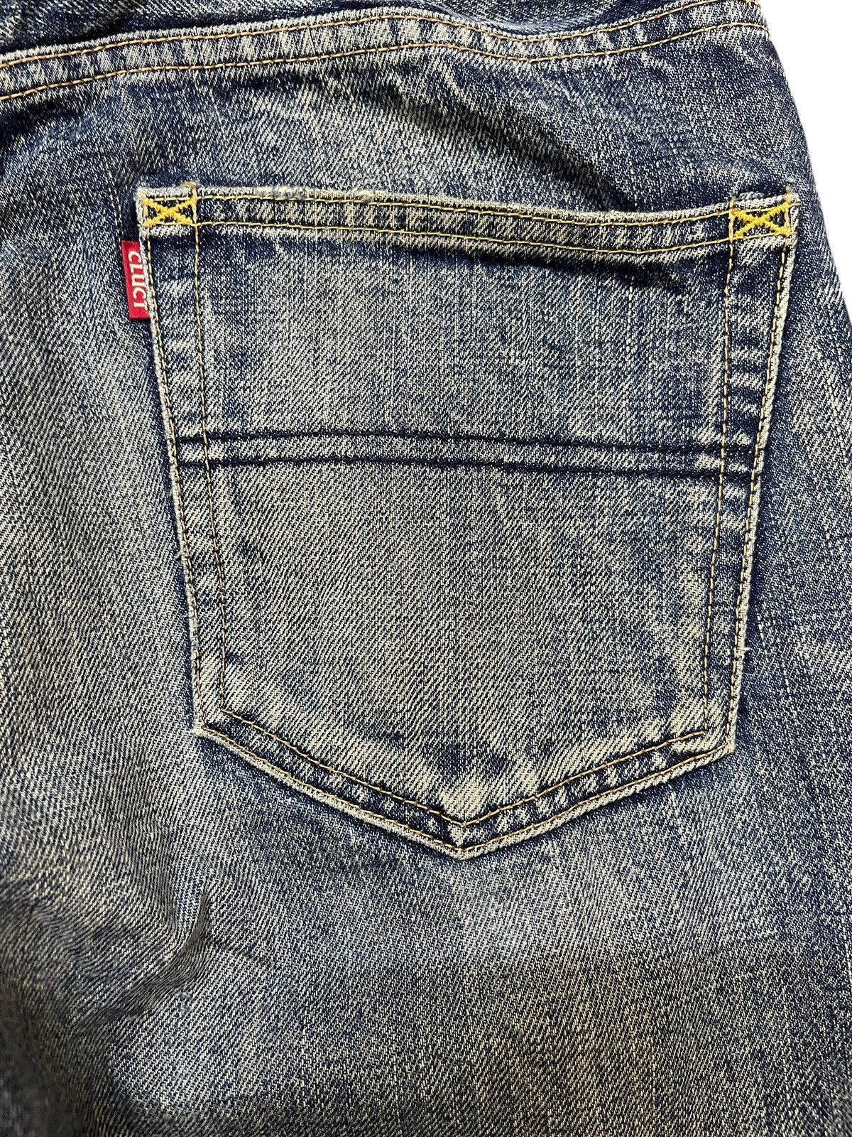 Nigo Vintage Japanese Cluct Selvedge Whiskers Denim Size US 32 / EU 48 - 10 Thumbnail