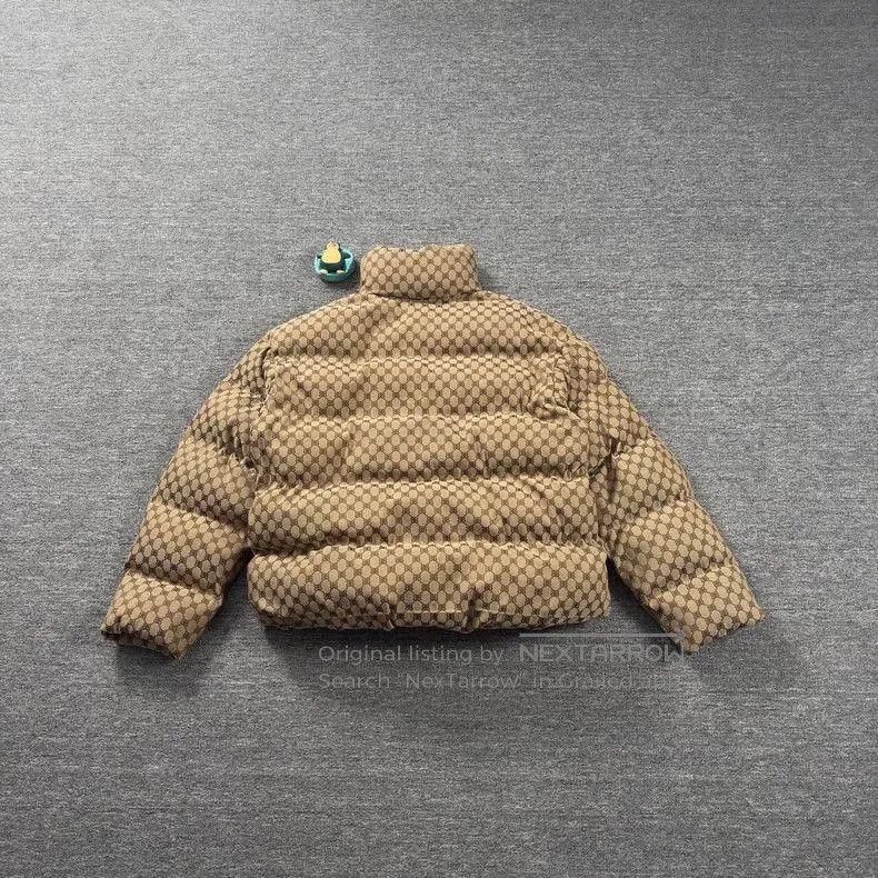 Balenciaga Balenciaga x Gucci Brown Puffer Jacket. Size US S / EU 44-46 / 1 - 2 Thumbnail