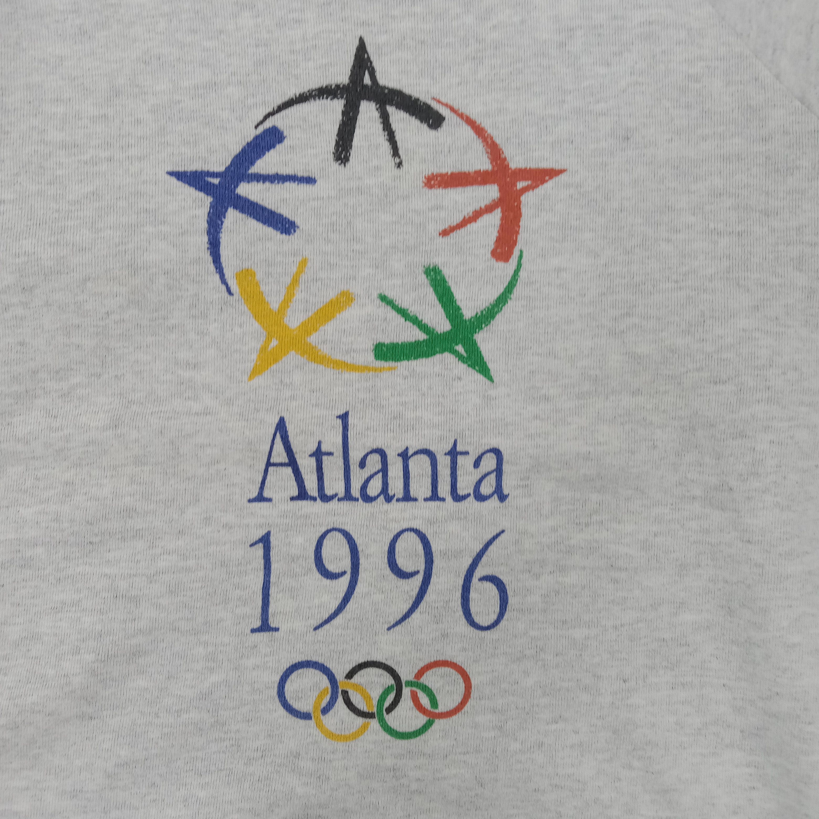 USA Olympics × Vintage Vintage 90's Olympic Atlanta 1996 Sport Style Sweatshirt Size US L / EU 52-54 / 3 - 2 Thumbnail