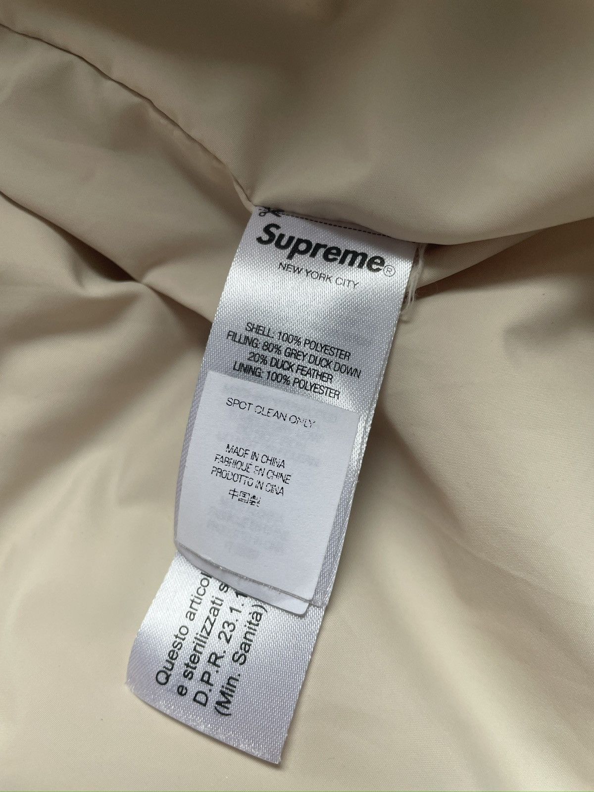 Supreme Supreme Lafayette Reflective Downjacket - Large Size US L / EU 52-54 / 3 - 6 Thumbnail