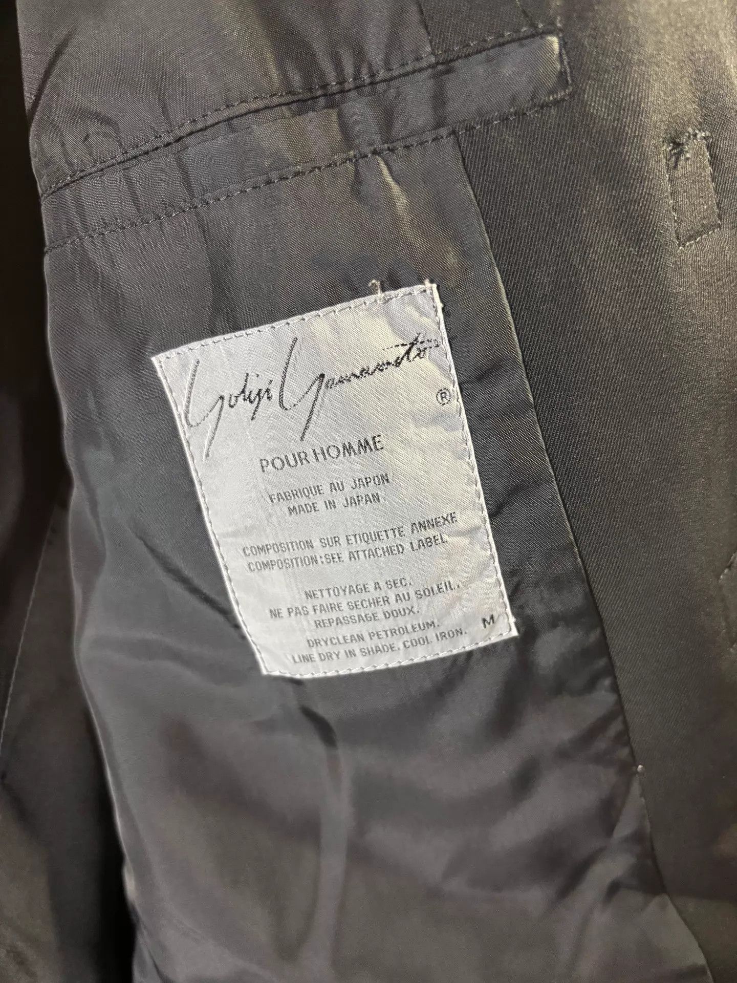 Yohji Yamamoto Yohji Yamamoto 1991SS Belt Buckle Blazer M 85% New Size US M / EU 48-50 / 2 - 7 Thumbnail