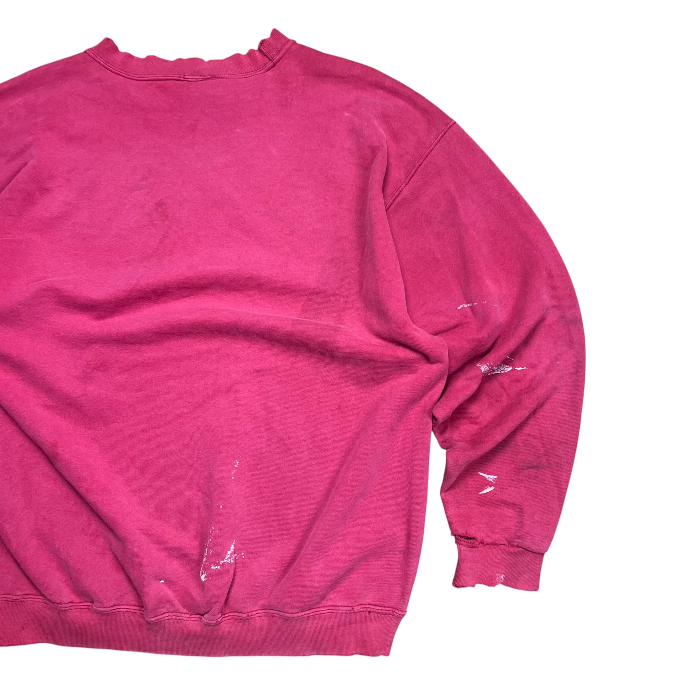 Nike Nike Embroidered Burgundy Swoosh Crewneck Sweatshirt - L Size US L / EU 52-54 / 3 - 5 Thumbnail