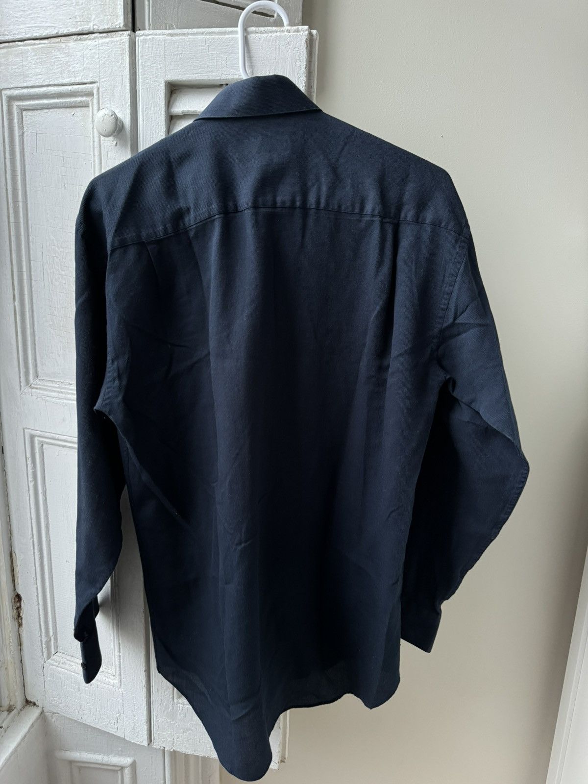 Givenchy GIVENCHY Vintage Blue Button-Up Shirt Size US M / EU 48-50 / 2 - 3 Thumbnail