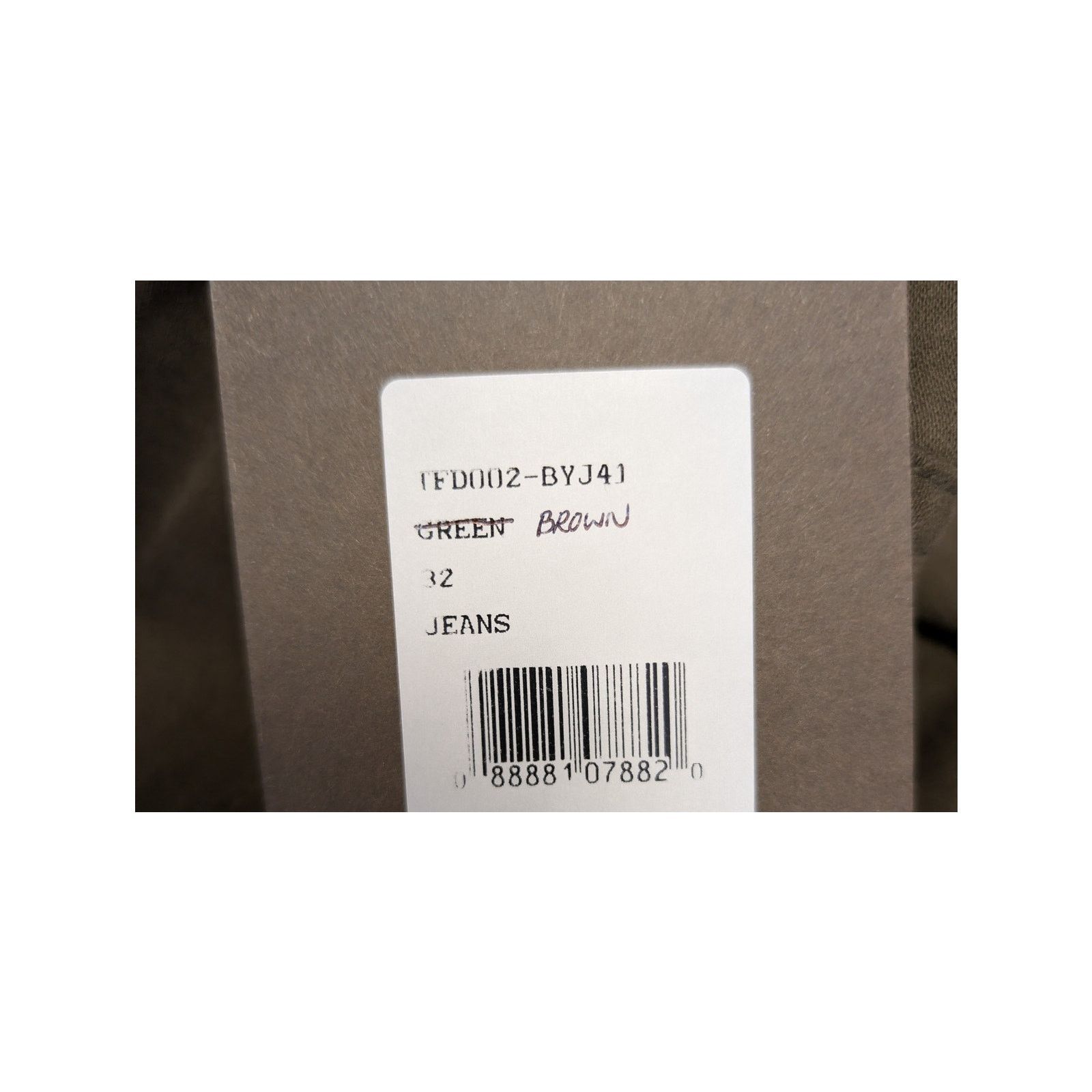 Tom Ford o1rshd1 Slim Jeans in Brown 32 Size US 32 / EU 48 - 21 Thumbnail