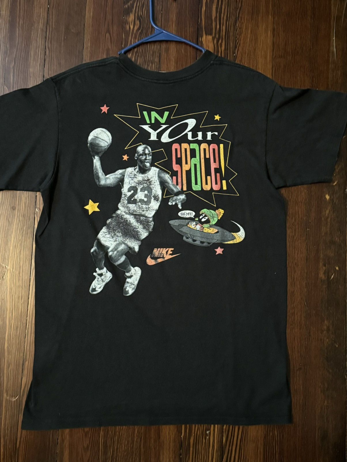 Vintage Vintage Michael Jordan Looney Tunes Space Size US L / EU 52-54 / 3 - 2 Thumbnail