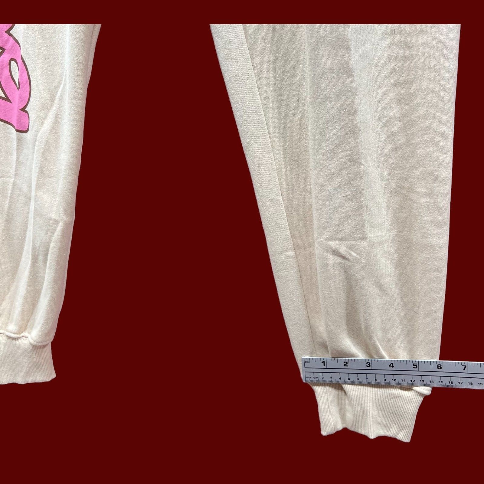 Other Mattel - Barbie - Women's Sweatpants - Beige - 1X Size 40" / US 18 - 8 Thumbnail