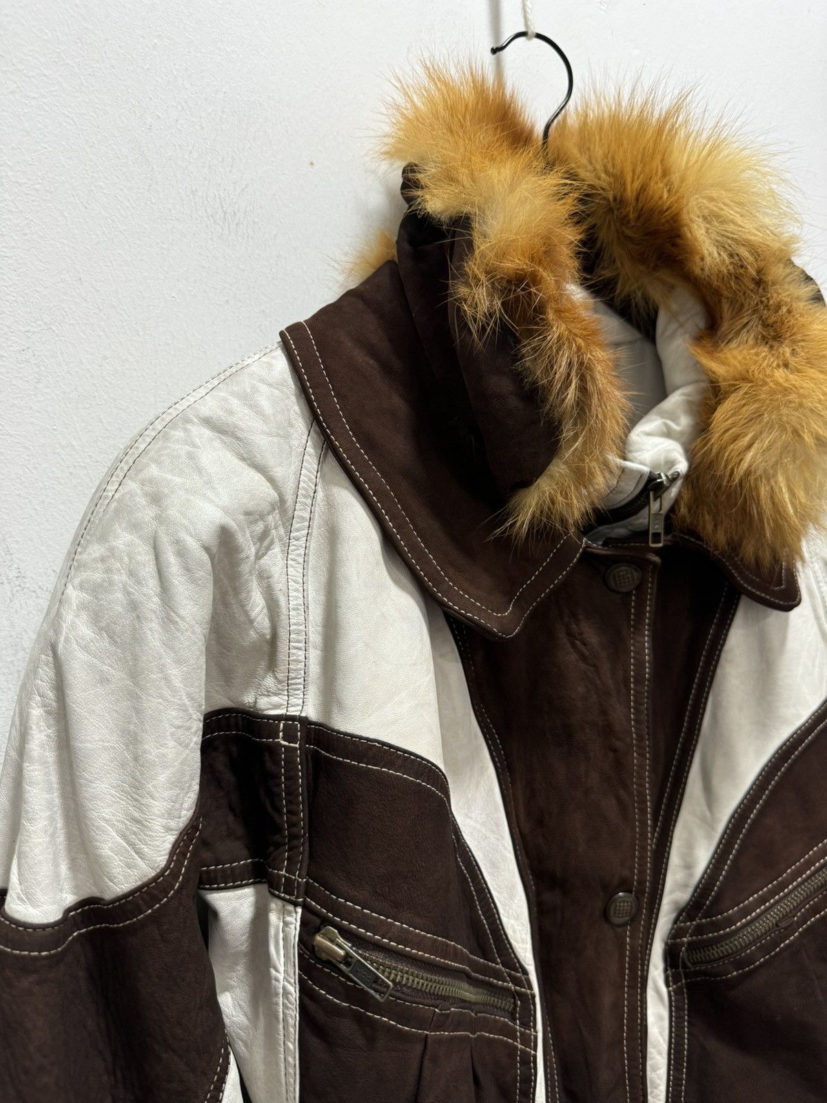 Japanese Brand × Vintage JAPANESE RARE DESIGN LEATHER JACKET Size US S / EU 44-46 / 1 - 5 Thumbnail