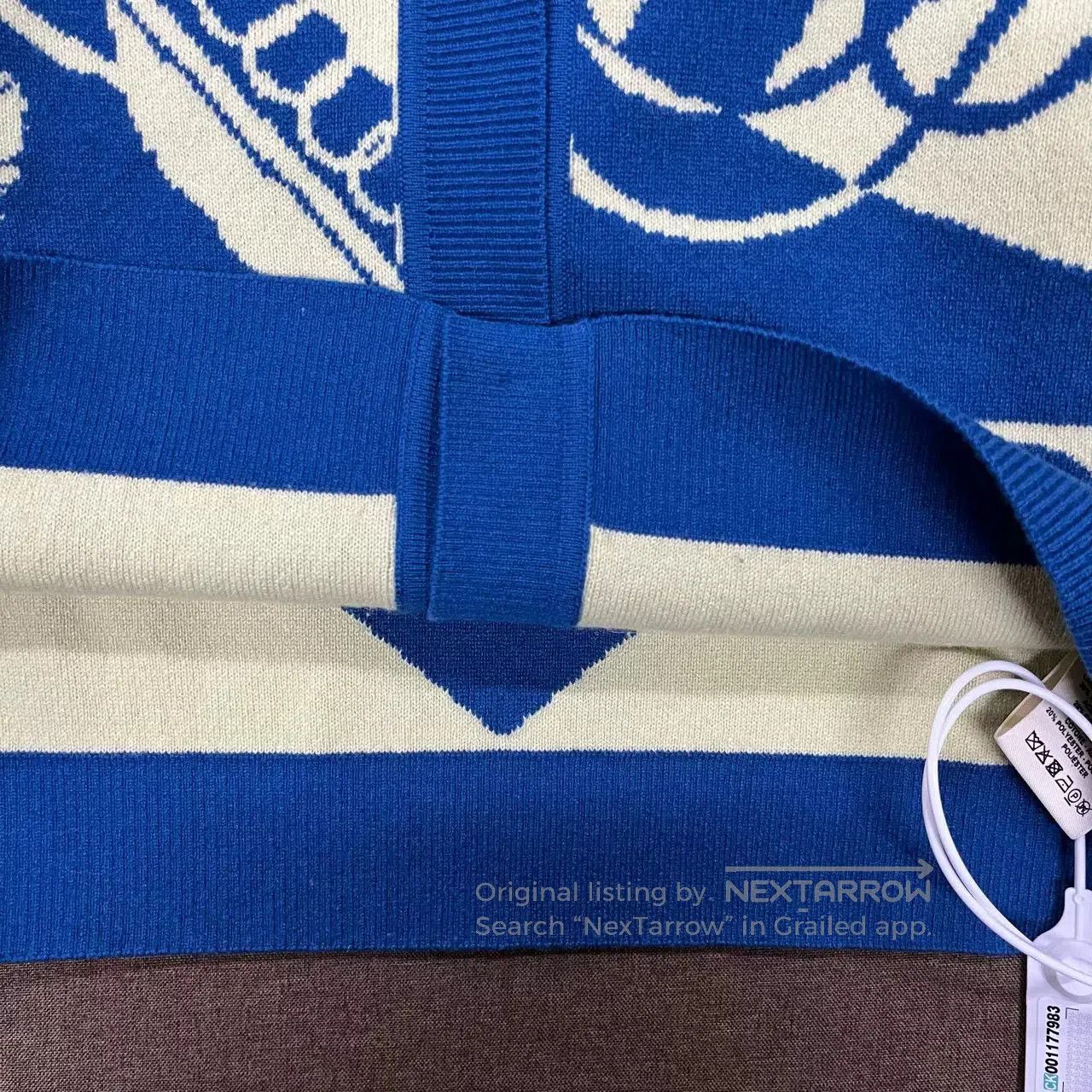 Hermes Hermes Blue War Horse Cardigan. Size US XS / EU 42 / 0 - 5 Thumbnail