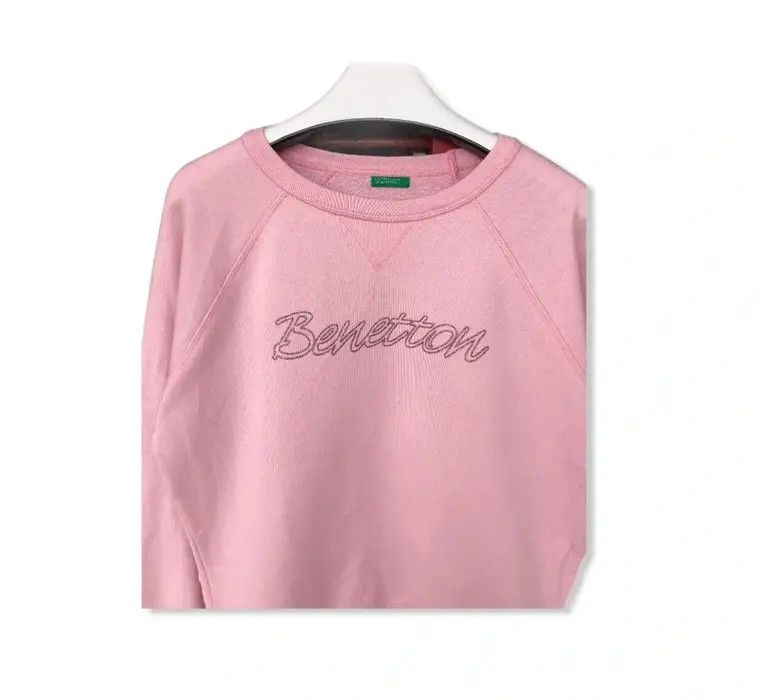 Benetton × United Colors Of Benetton United Colors Of Benetton Spellout Sweatshirt Size S / US 4 / IT 40 - 2 Thumbnail