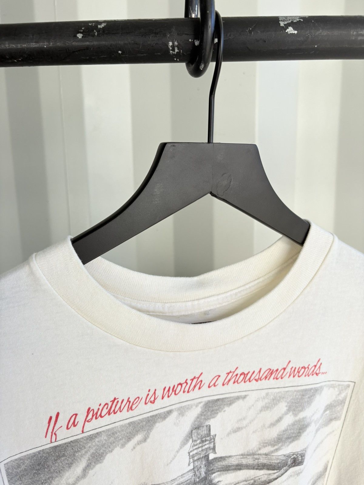 Vintage Vintage Jesus Living Epistles Shirt Thrashed Faded Grunge Size US XL / EU 56 / 4 - 5 Thumbnail