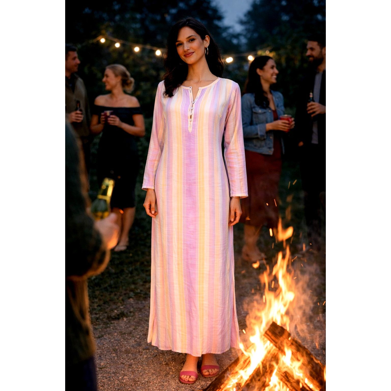 Other L*space Casia Maxi Dress - Pastel Combo - size M/L Size M / US 6-8 / IT 42-44 - 1 Thumbnail