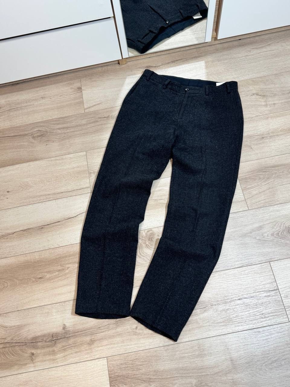 Our Legacy Our Legacy AW14 Chino 22 In Dark Grey Shetland Wool Pants Size US 34 / EU 50 - 1 Thumbnail