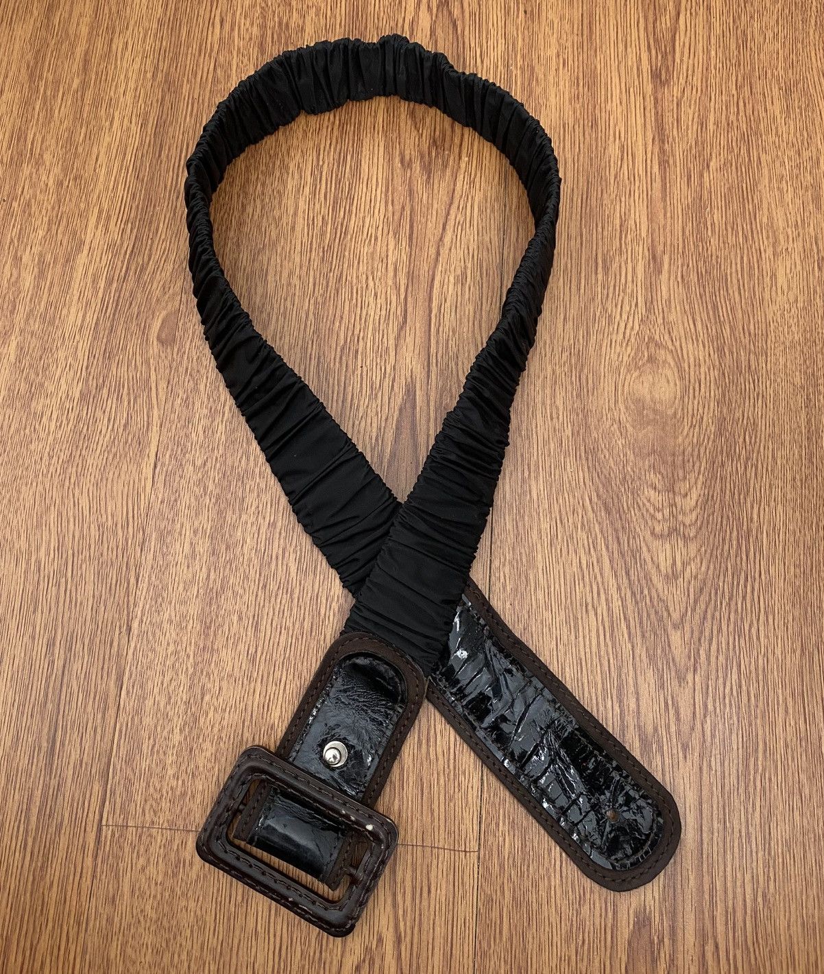 If Six Was Nine × Japanese Brand × Le Grande Bleu (L.G.B.) Stretch leather belt Size ONE SIZE - 1 Thumbnail