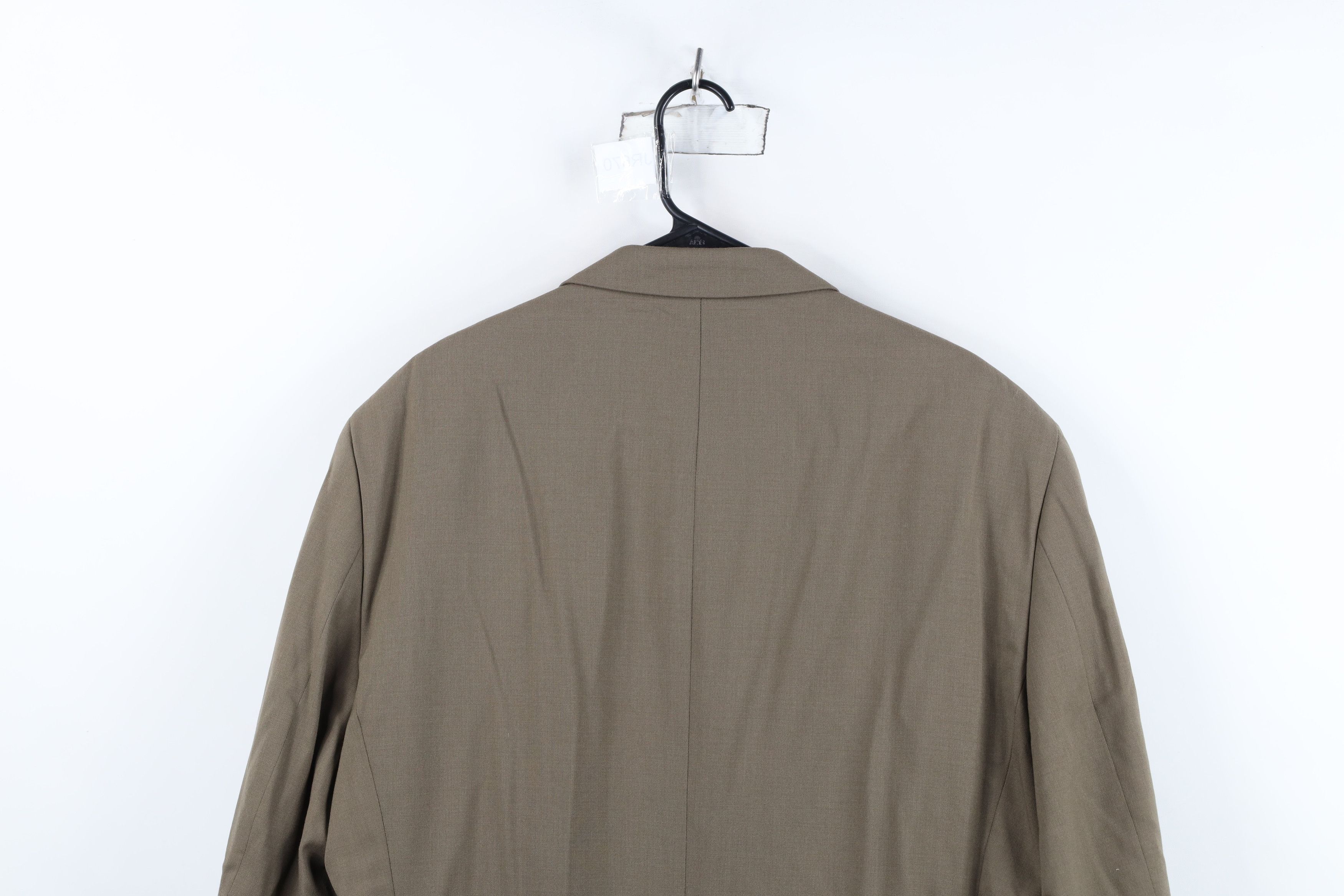 Ralph Lauren Vintage 90s Ralph Lauren Suit Coat Blazer Jacket Beige Size US XXL / EU 58 / 5 - 14 Thumbnail