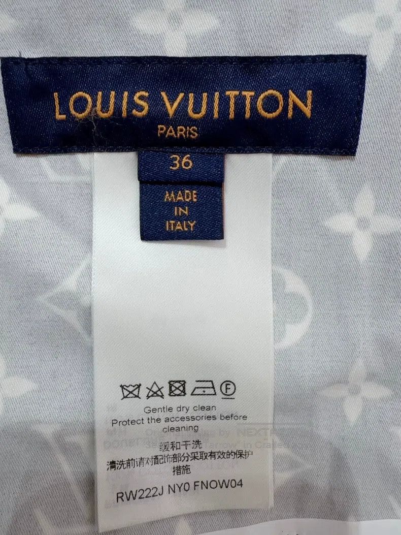 Louis Vuitton Louis Vuitton 22 Autumn and Winter Full Logo Jacket Size XS / US 0-2 / IT 36-38 - 4 Thumbnail