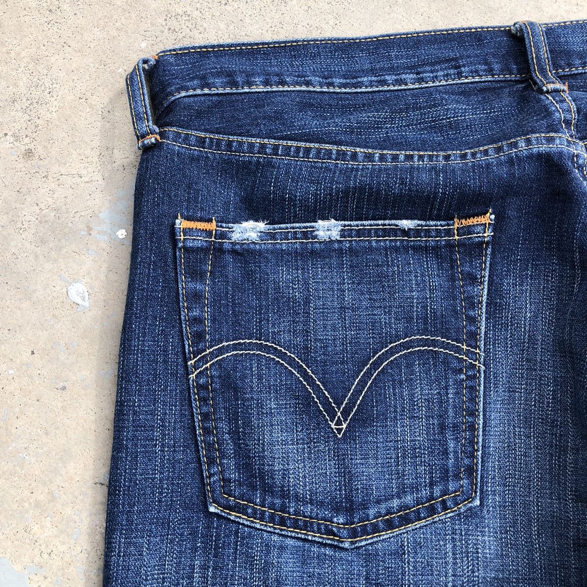 Levi's Vintage Clothing Vintage Levis 503 Distressed Denim Short Pants Size US 34 / EU 50 - 10 Thumbnail