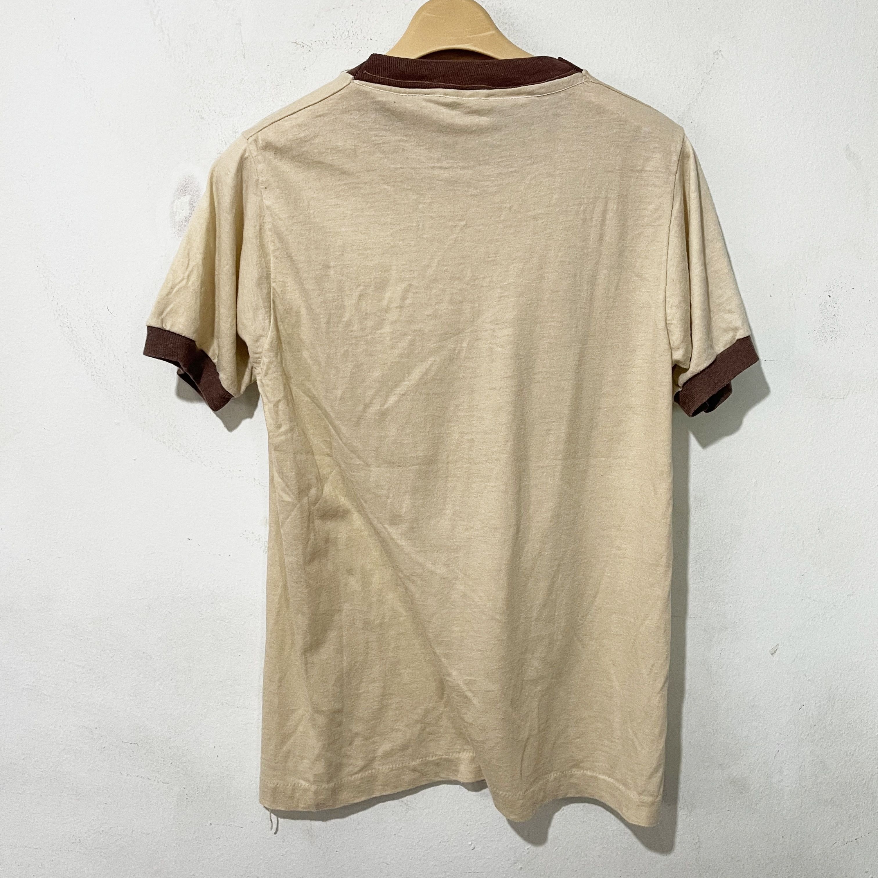 Vintage Vintage 80s Bob's Surplus Ringer Tee Size US XS / EU 42 / 0 - 3 Thumbnail