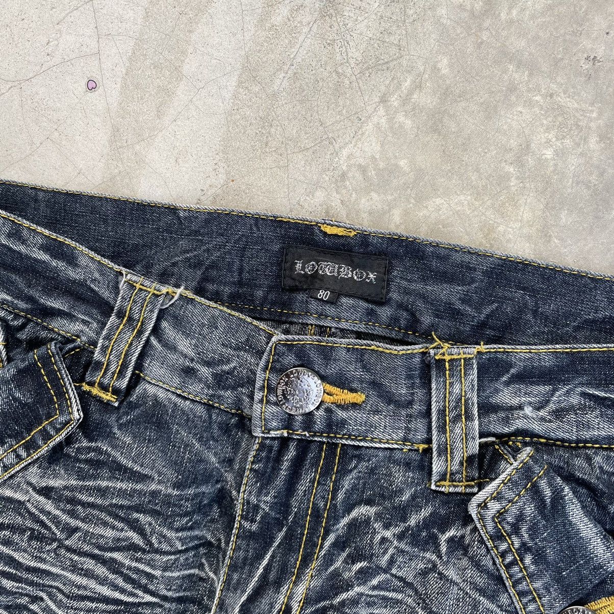 LOWBOX Vintage Lowbox Bondage Seditionaries Punk LGB Style Denim Size US 31 - 5 Thumbnail