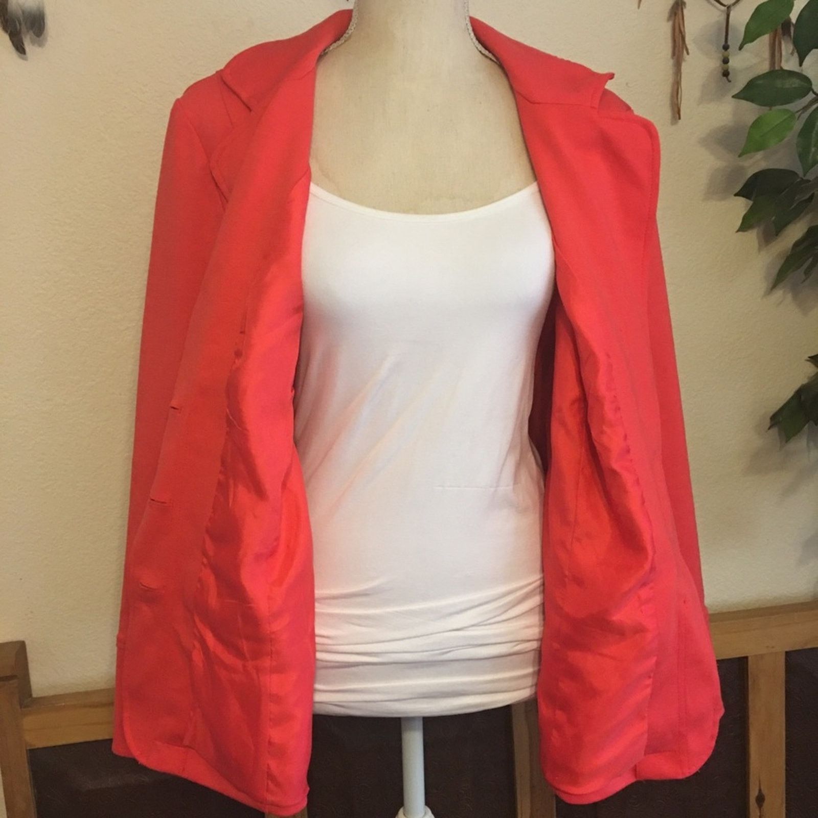 Other Linea by Louis Dell’Olio coral pink jacket Size XL / US 12-14 / IT 48-50 - 8 Thumbnail