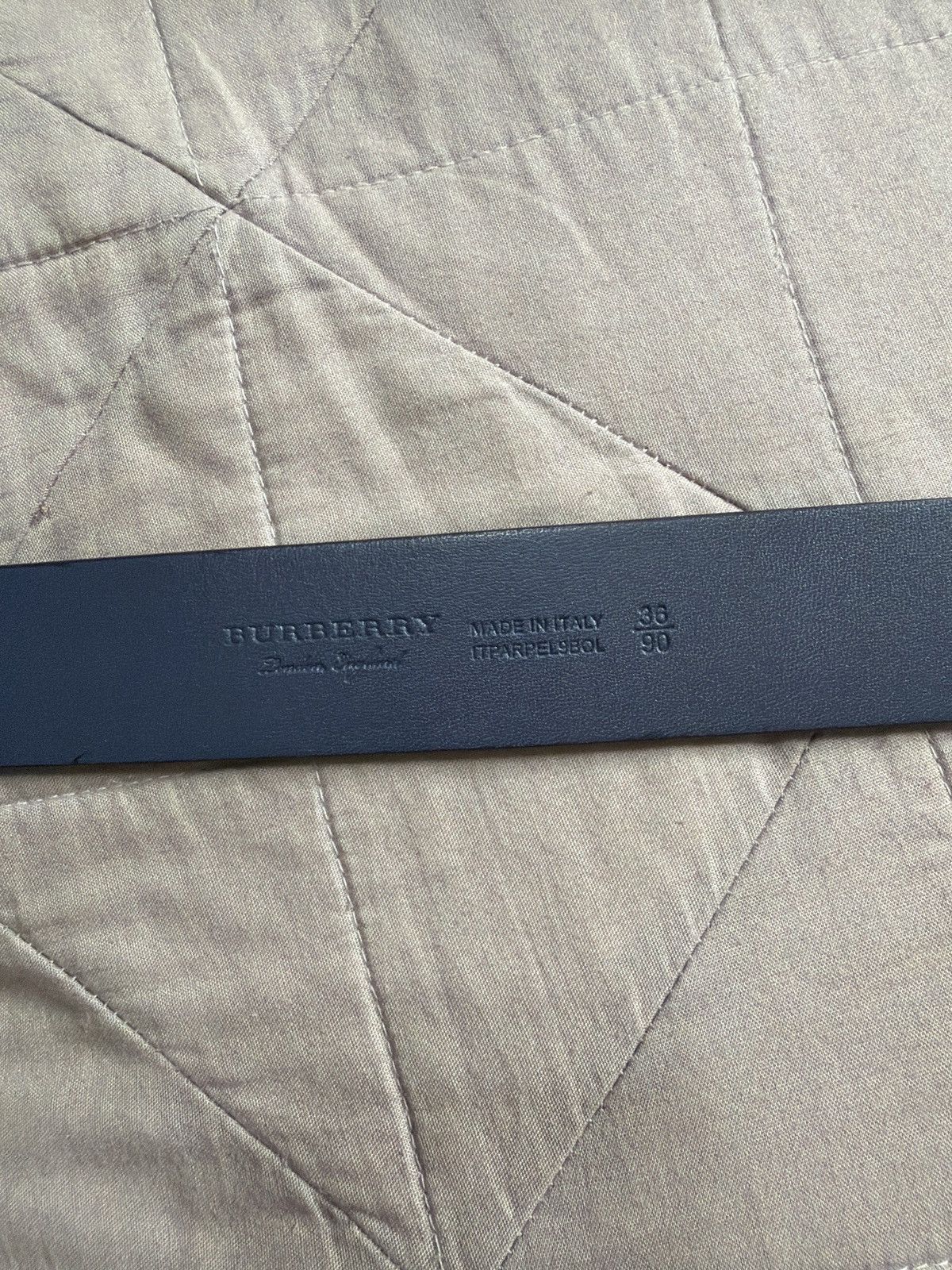 Burberry Butberry Belt Size 36 - 4 Thumbnail