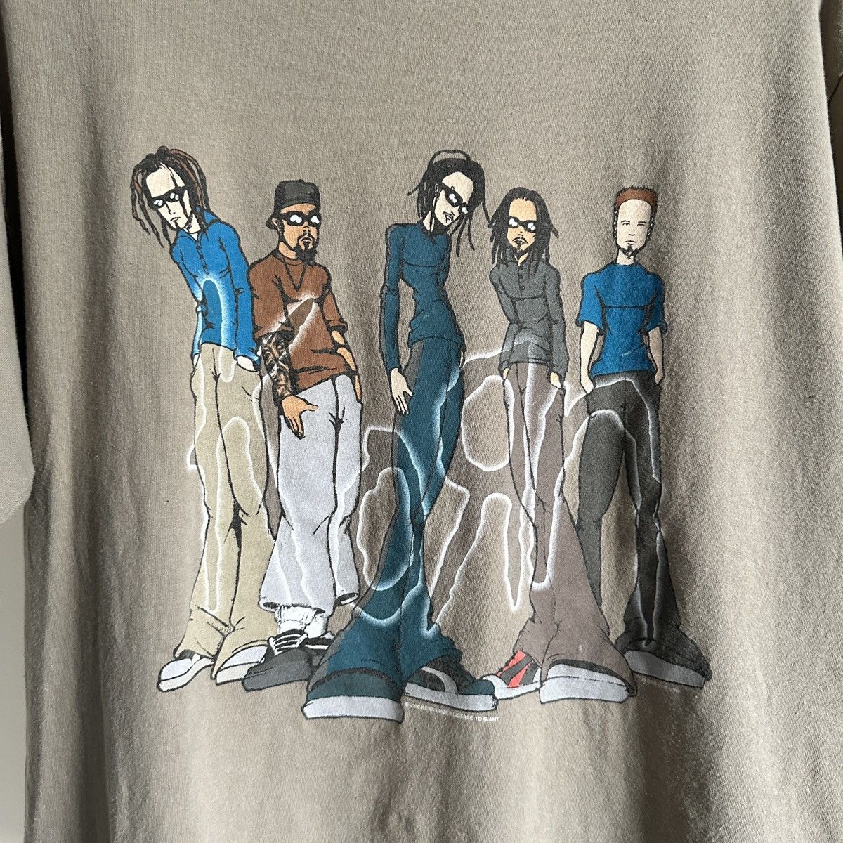Band Tees × Vintage Vintage Rare Korn.com Animated Comic Giant Tag Size XL Size US XL / EU 56 / 4 - 4 Thumbnail