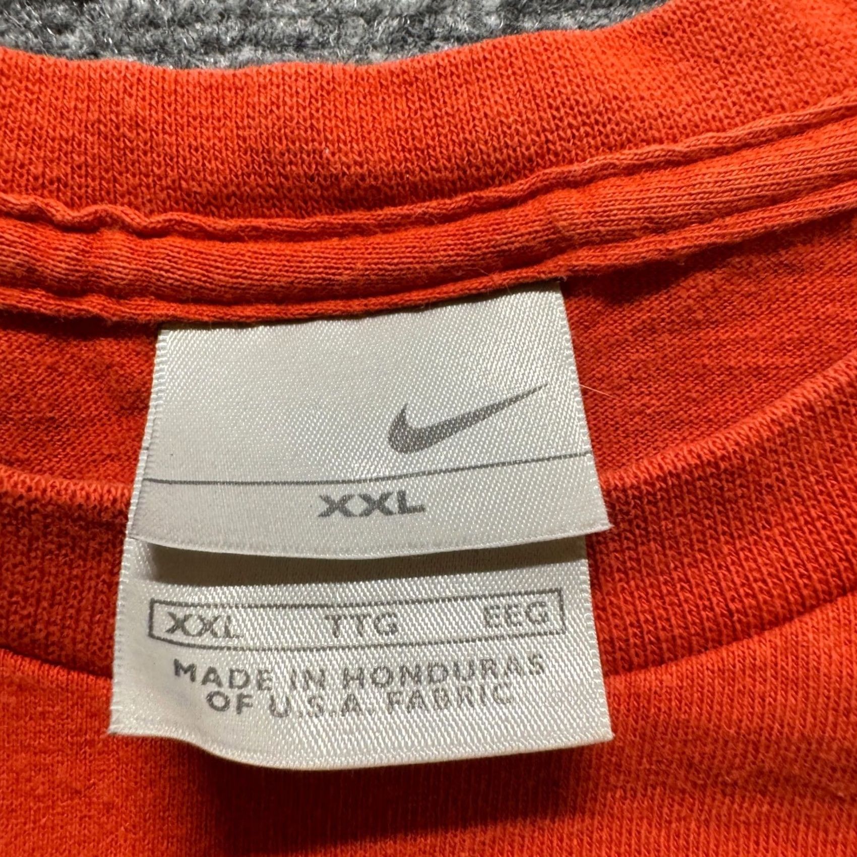 Nike VINTAGE Nike Long Sleeve Shirt Men 2XLT Red Cotton Blend Sliver Tag 2000s Activewear Nike Shirt Mens 2XLT Size US XXL / EU 58 / 5 - 3 Thumbnail