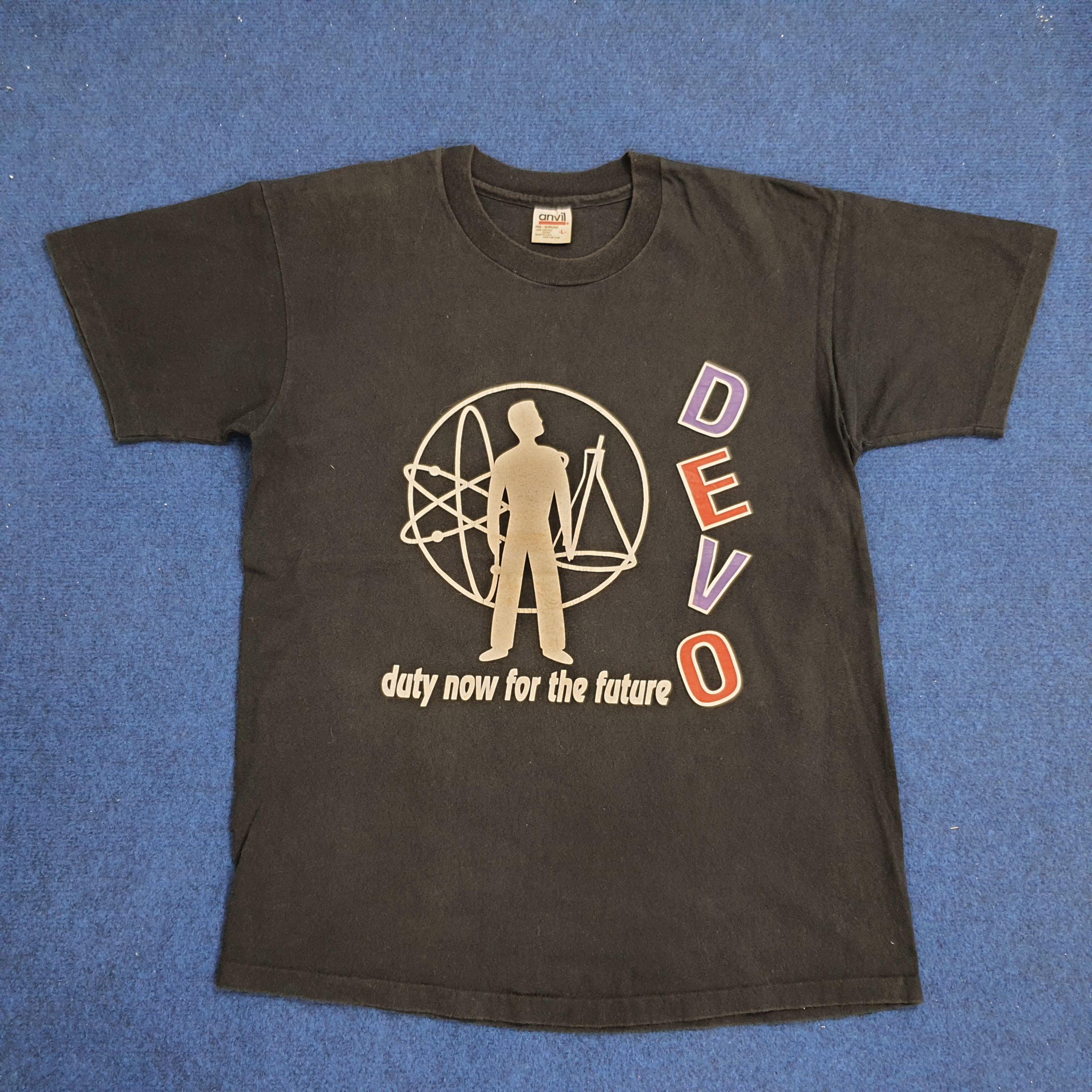 Band Tees 90's DEVO Rock Band Tshirt Size US M / EU 48-50 / 2 - 1 Thumbnail