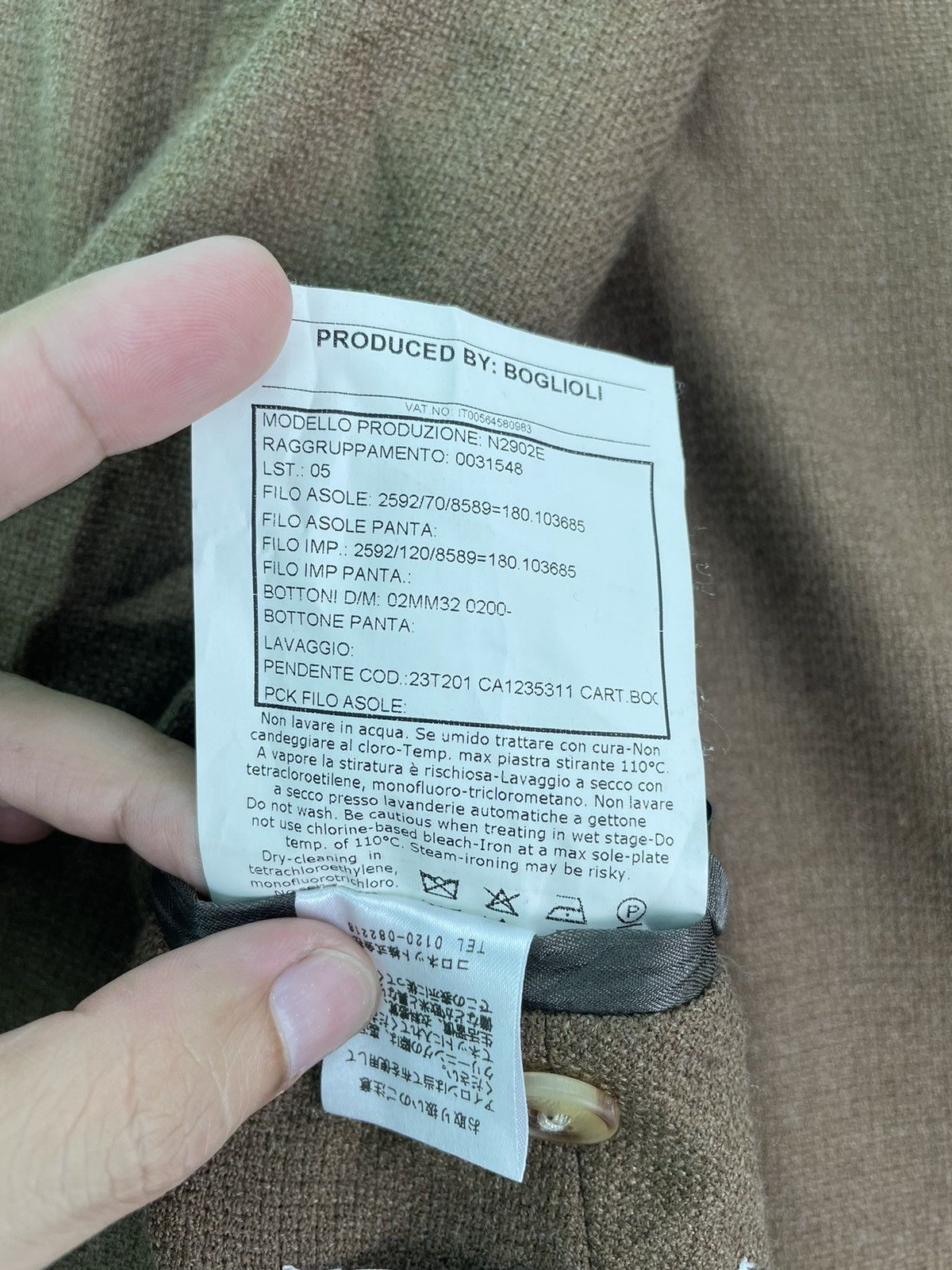 Boglioli Baglioli Milano K-Jacket luxury blazer jacket Size US S / EU 44-46 / 1 - 10 Thumbnail