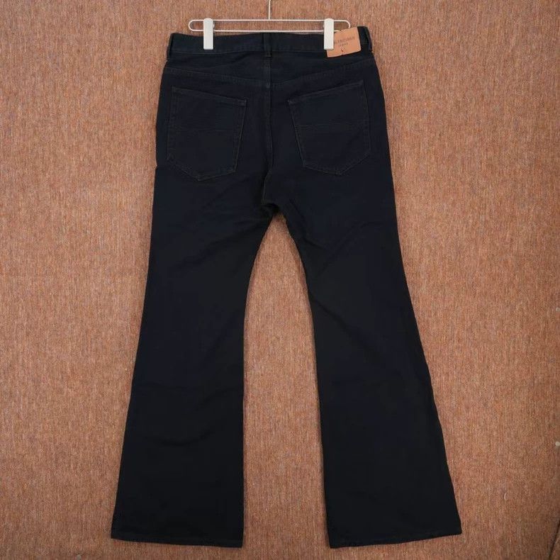 Balenciaga Balenciaga size S Black ragged denim pants Size 24" / US 00 / IT 34 - 2 Thumbnail