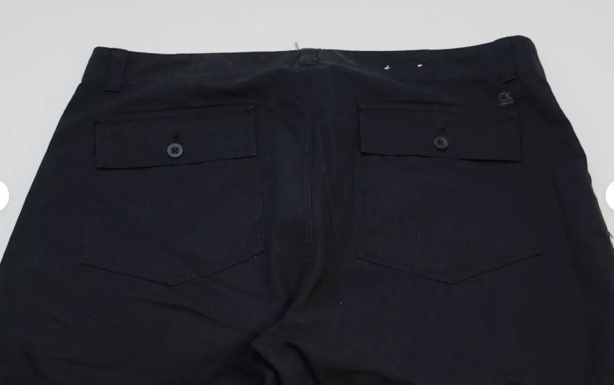 Calvin Klein Calvin Klein W36 L32 Cotton Relaxed Straight Men's Pants New Size US 36 / EU 52 - 7 Thumbnail