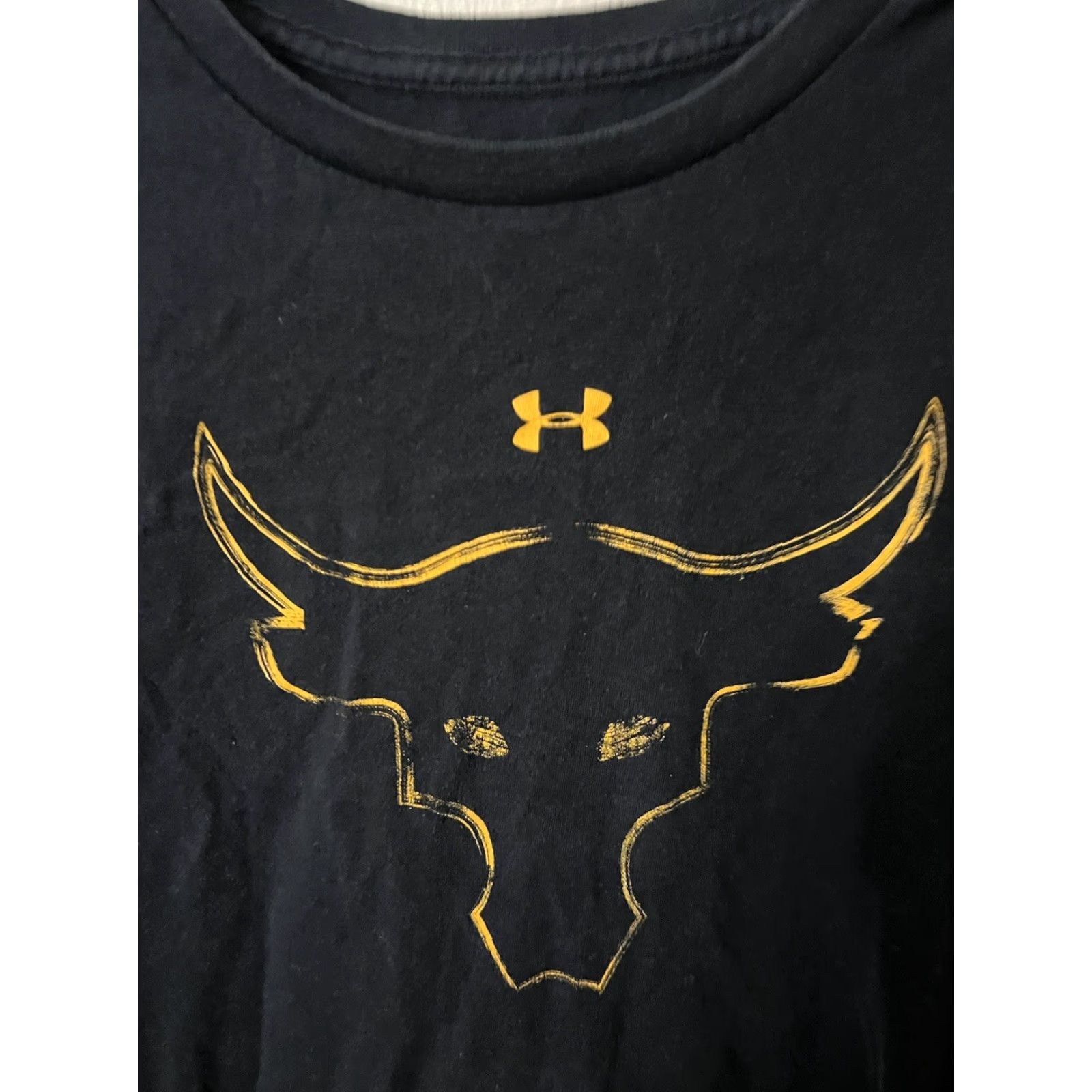 Under Armour Under Armour T Shirt Womens XS Black The Rock Short Sleeve Cap Crew Neck Classic Fit Size XS / US 0-2 / IT 36-38 - 3 Thumbnail