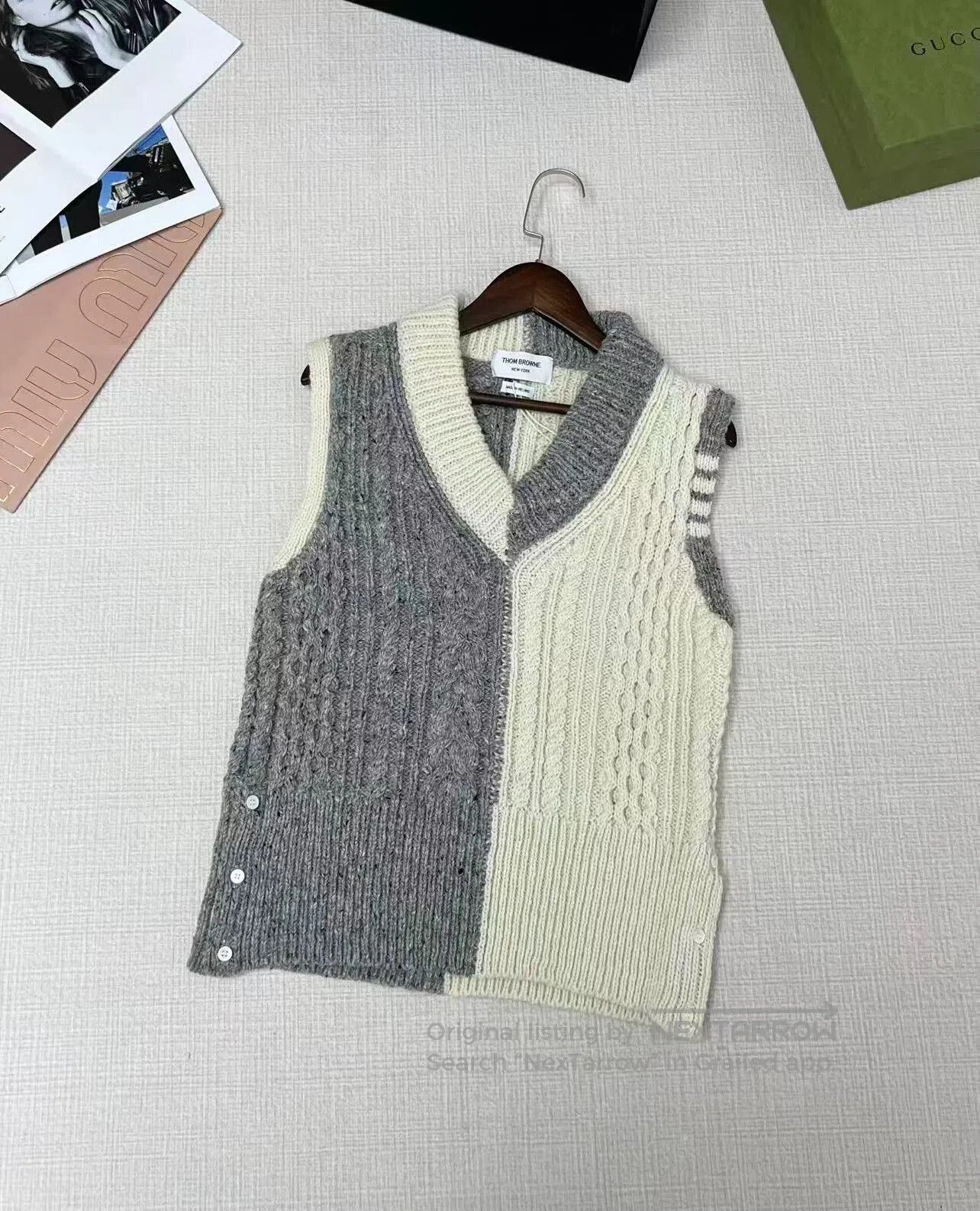 Thom Browne Thom Browne Knit Vest for Sale. Size US S / EU 44-46 / 1 - 1 Thumbnail