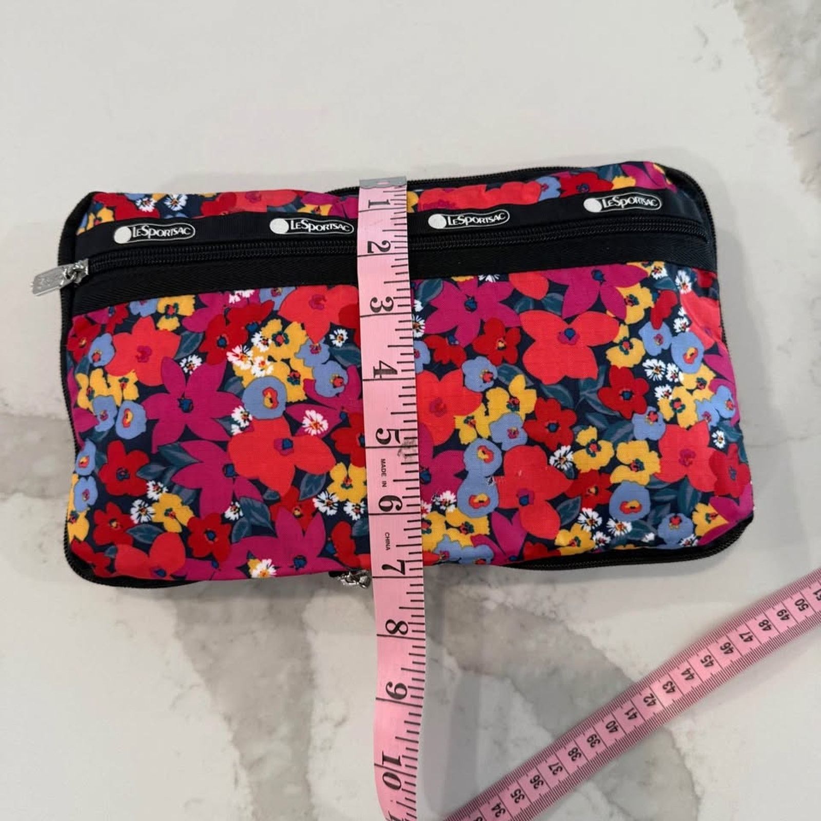 LeSportsac LeSportsac Packable Nylon Slim Tote Bag Adjustable Crossbody Size ONE SIZE - 9 Thumbnail