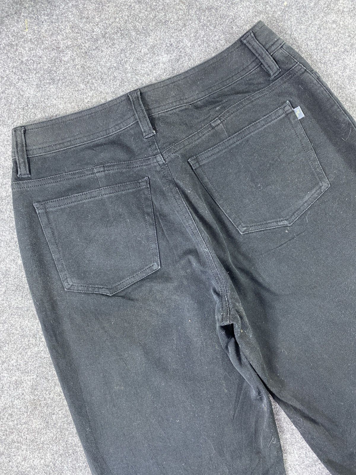 Japanese Brand × Vintage Hopkins Black Pants - J1104 Size 26" / US 2 / IT 38 - 6 Thumbnail