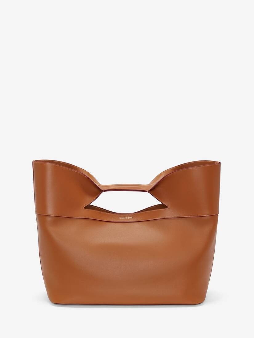 Alexander McQueen o1w1db10925 Size: OS/The Bow in Brown Size ONE SIZE - 1 Thumbnail
