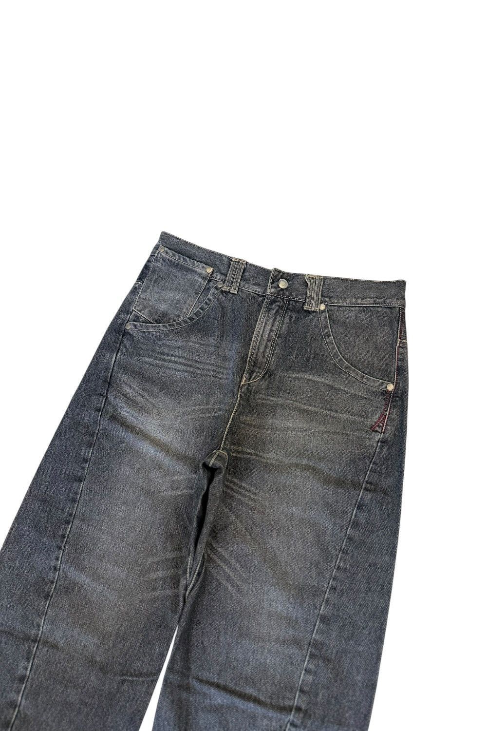 Levi's LEVI’S ENGINEERED JEANS 2009 GREY WASHED TWISTED LEG DENIM Size US 30 / EU 46 - 9 Thumbnail