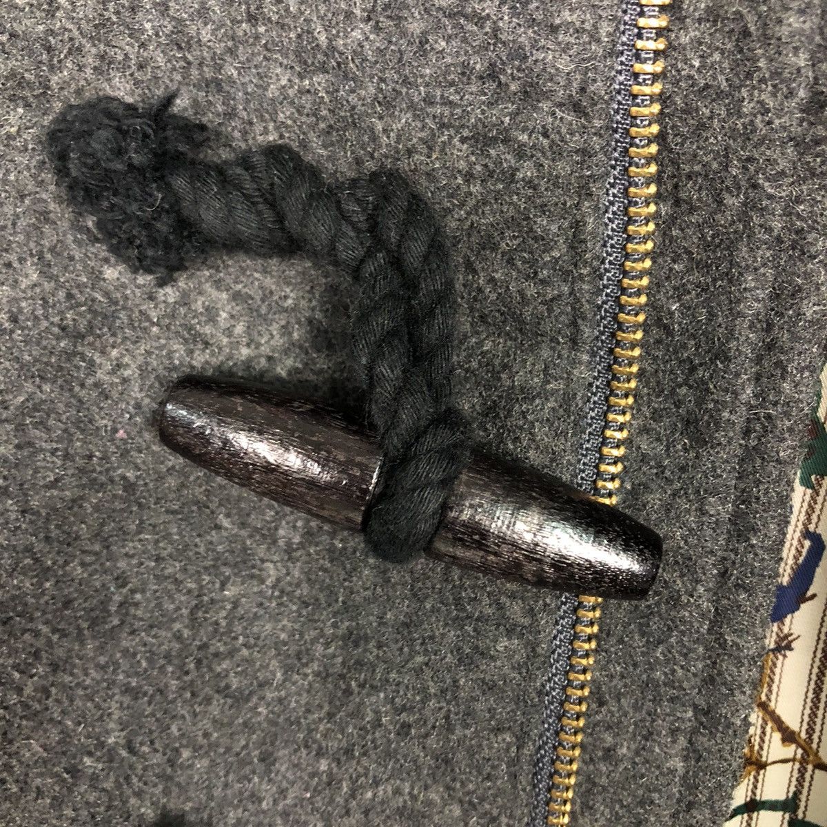 Issey Miyake 📌Vintage Wool Duffle Jacket Ne-Net Japan Striped Blanket Size US M / EU 48-50 / 2 - 19 Thumbnail