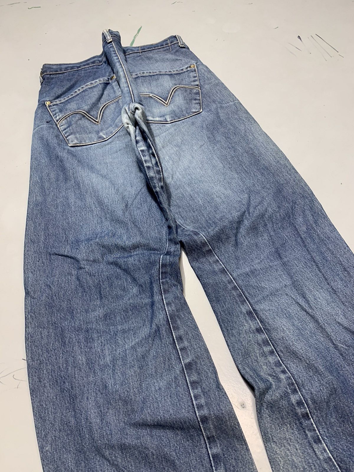 Levi's Vintage Levi’s engineer jeans denim Size US 34 / EU 50 - 3 Thumbnail
