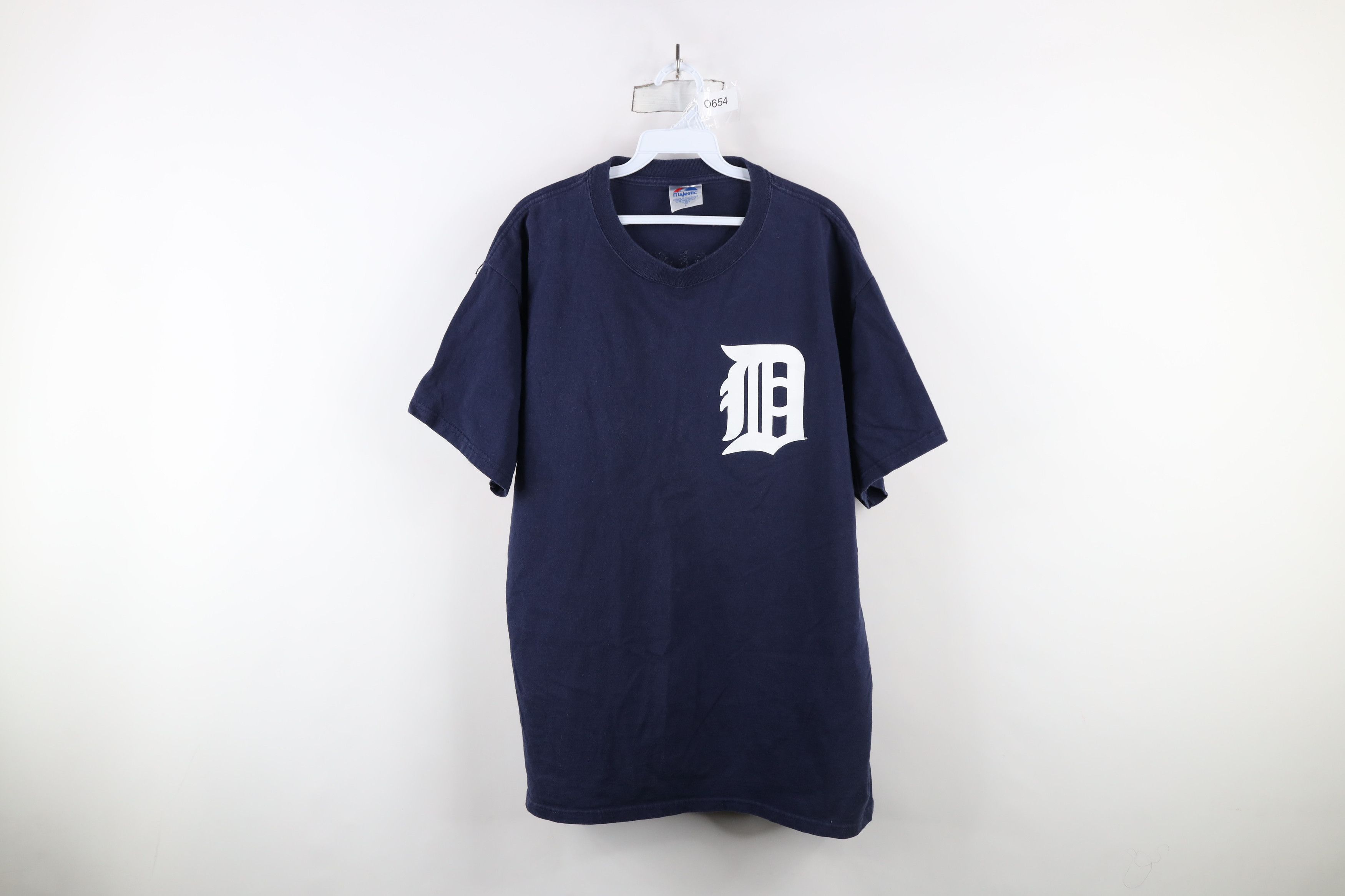 Majestic × Vintage Vintage Majestic Rodriguez Detroit Tigers Baseball T-Shirt Size US L / EU 52-54 / 3 - 1 Thumbnail