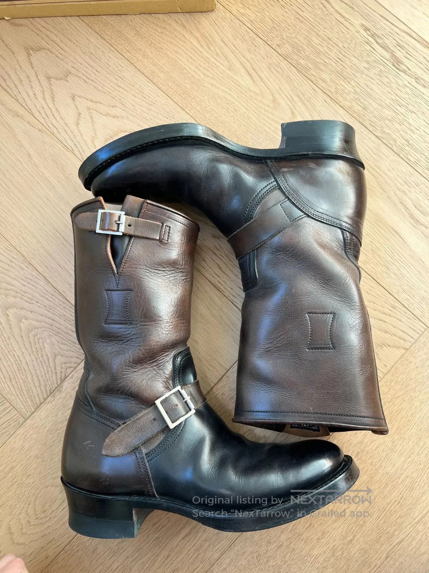 Clinch Boots Clinch Horsehide Engineer Boots . Size US 8.5 / EU 41-42 - 6 Thumbnail