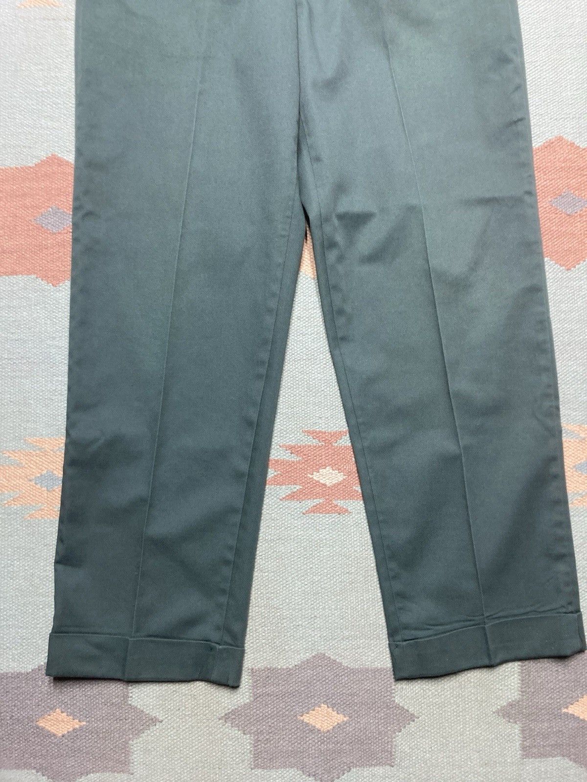 Vintage Vintage 70s chino work pants big yank workwear 33x29 Size US 33 - 2 Thumbnail