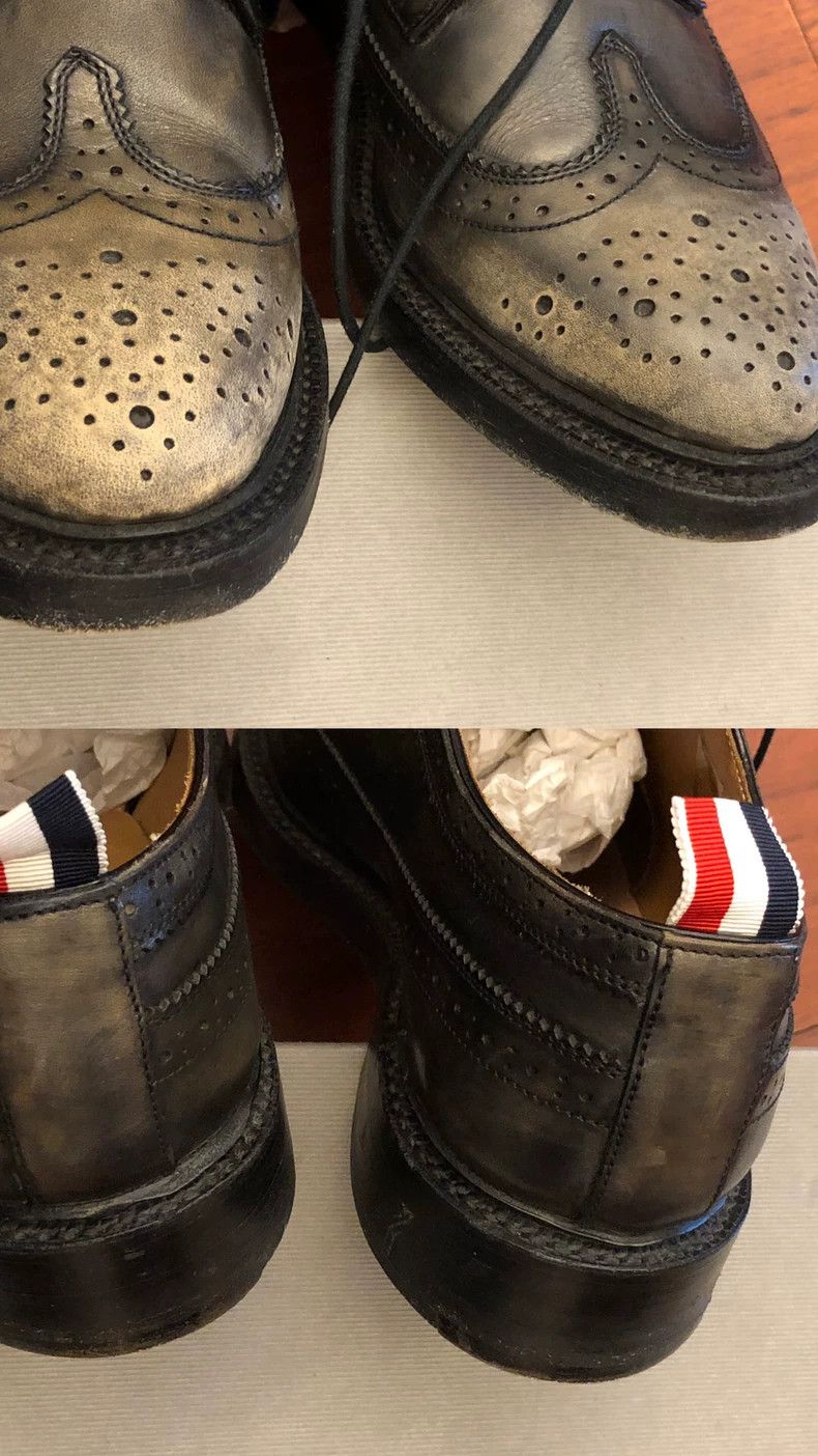 Thom Browne Thom Browne Make old carved men's leather shoes Size US 7 / EU 40 - 7 Thumbnail