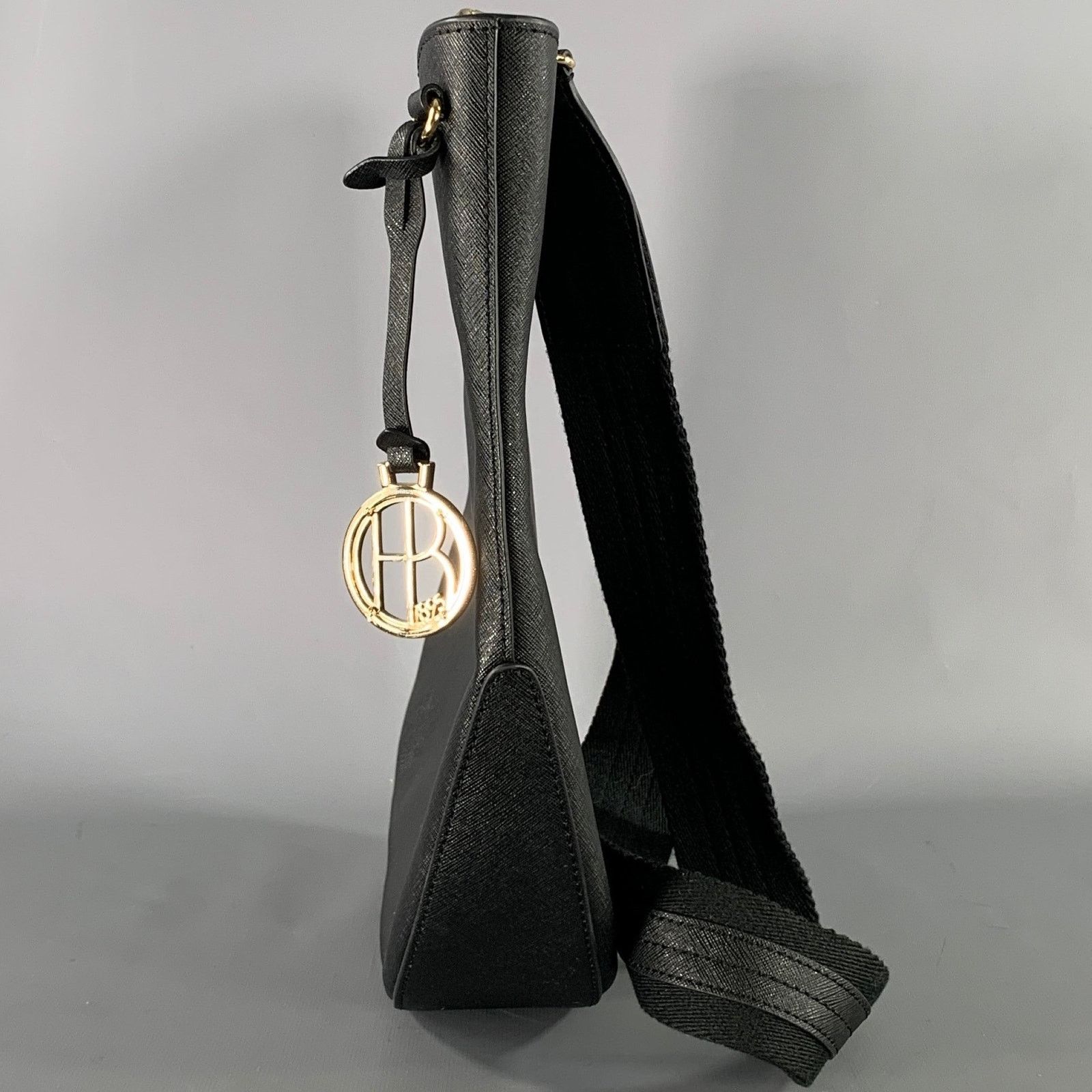 Henri Bendel HENRI BENDEL Black Saffiano Leather Hobo Bags Size ONE SIZE - 5 Thumbnail
