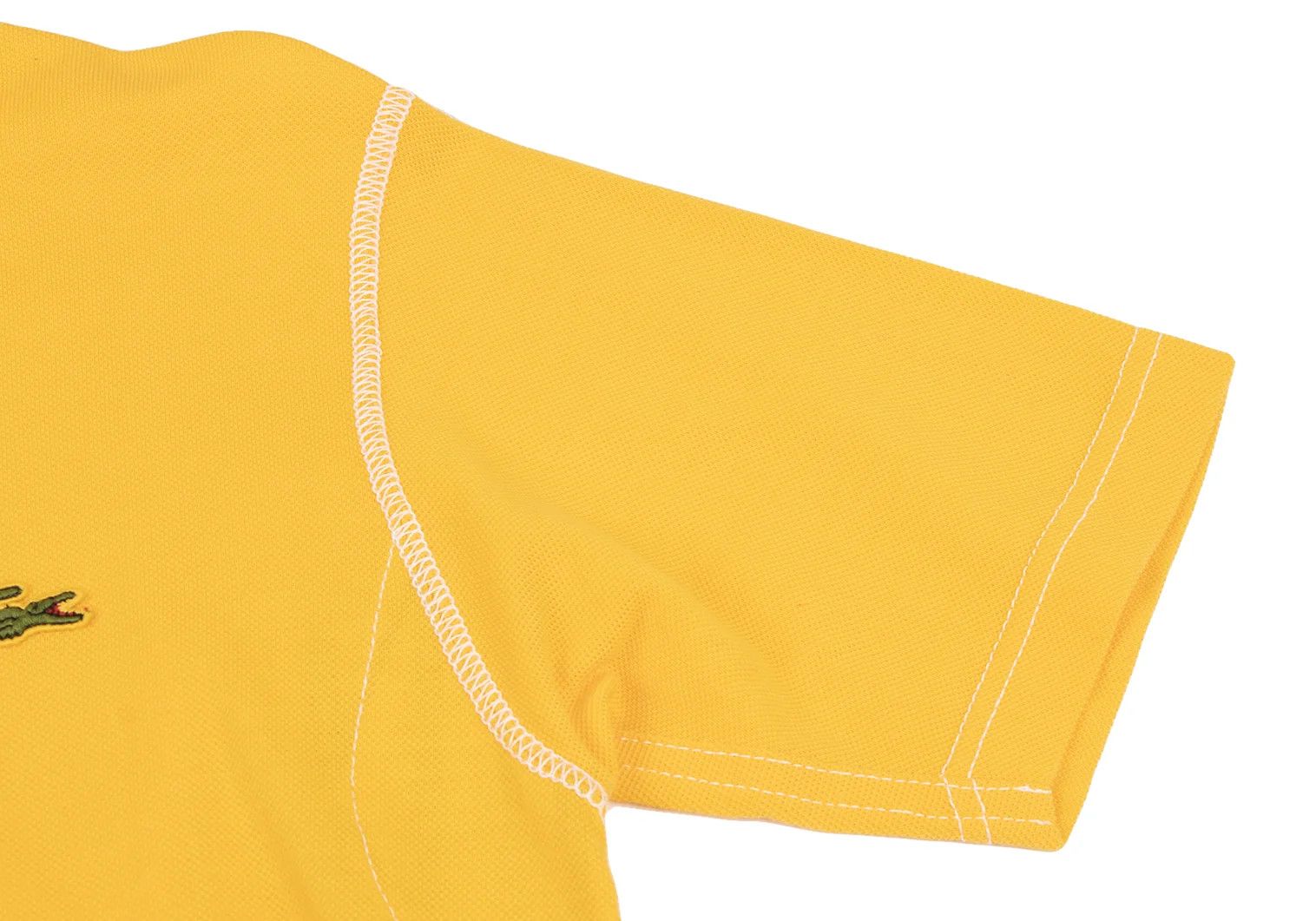 Junya Watanabe Lacoste Product Dyed Pique Polo Shirt Yellow Size S Size US S / EU 44-46 / 1 - 7 Thumbnail
