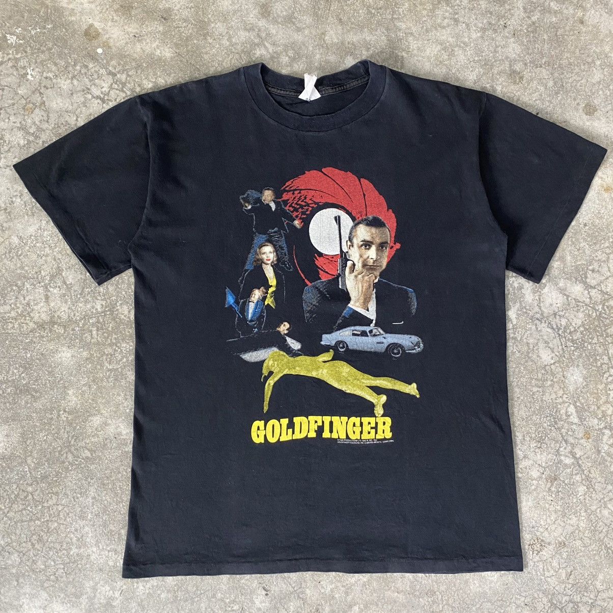 Rap Tees Vintage 1994 Goldfinger Single Stitch Promo Movie Tee Size US L / EU 52-54 / 3 - 2 Thumbnail