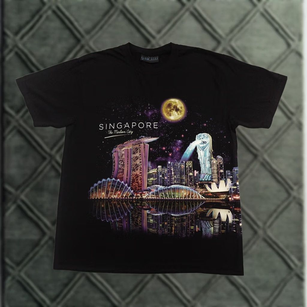 Vintage VINTAGE Nike Shirt Mens XL Black The Merlion City All Over Print 23X30 MEASUREMENTS ARE PROVIDED IN PICTURES Size US XL / EU 56 / 4 - 1 Thumbnail